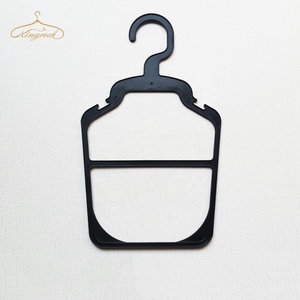 Percha de Plástico Negra de <span class=keywords><strong>Tamaño</strong></span> Pequeño, 20 CM de Alto, 33.6 CM, para Perros <span class=keywords><strong>Akita</strong></span>, Pomerania, Teddy, Ropa para Mascotas, Material de Tela de PP de un Solo Nivel, en Caja - Product Image 2