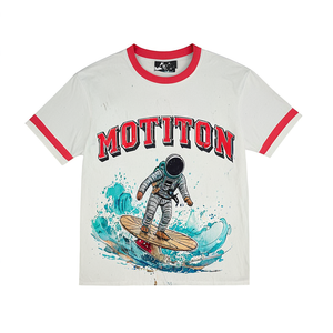 قمصان رجالية جديدة عالية الجودة لصيف 2026، تي شيرت هيب هوب مزين بالألماس مع رسومات مخصصة للرجال - Product Image 2