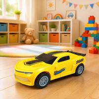 Coche Robot Deformable Seguro, Duradero y Ecológico con Sistema de Autodeformación, Coche de Carreras Educativo STEM para Niños