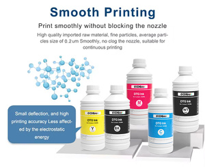 Ad alte prestazioni Tessile Pigmento di inchiostro per Stampante DTG simile come per Dupont DTG inchiostro per <span class=keywords><strong>Epson</strong></span> DX4 DX5 DX7 5113 4720 testa stampanti - Product Image 3