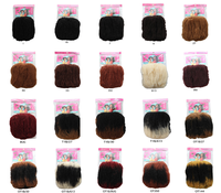 Vente en gros usine – Cheveux synthétiques afro crépus de 12 pouces, 100g, en vrac pour dreadlocks, tresses au crochet et extensions de cheveux afro torsadés