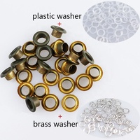 Œillets métalliques en laiton personnalisés WYSE pour vêtements, avec machine à œillets pour sacs, ceintures, chaussures, maillots de bain
