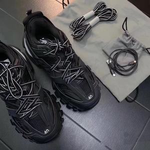 En stock X Original Premium Brand BB Luxury Designer Men's Stunt 3.0 LED Sneakers Casual Lace Platform Black Style Shoes - Product Image 5