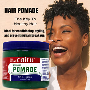 Oem Produits capillaires Pommade à la cire pour cheveux non grasse anti-frisottis Huile de fixation forte Pommade pour cheveux coiffants - Product Image 2