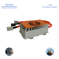 Chargeur puissant de 1,5 kW pour véhicules électriques et bateaux avec conception étanche - Compatible avec les batteries au plomb-acide et au lithium