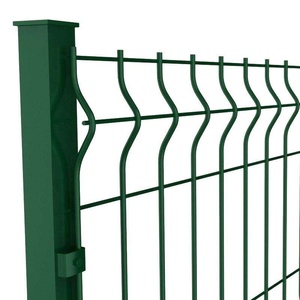 Panneau de clôture en treillis soudé en V, courbé 3D, double fil de 8 mm, en acier galvanisé, pour périmètre de sécurité de jardin, parc et villa - Product Image 2