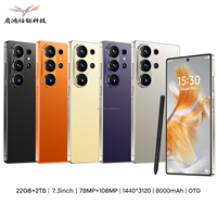 Nouveau Téléphone Mobile Android S26 Ultra 2026 Original 22G+2TB Écran Complet 7,3 Pouces avec Protection Après-Vente