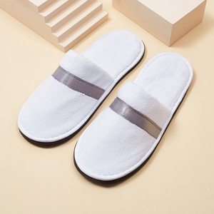 Pantoufles d'hôtel et d'avion de haute qualité, douces, esthétiques et fiables, avec une excellente réputation auprès des clients - Product Image 2