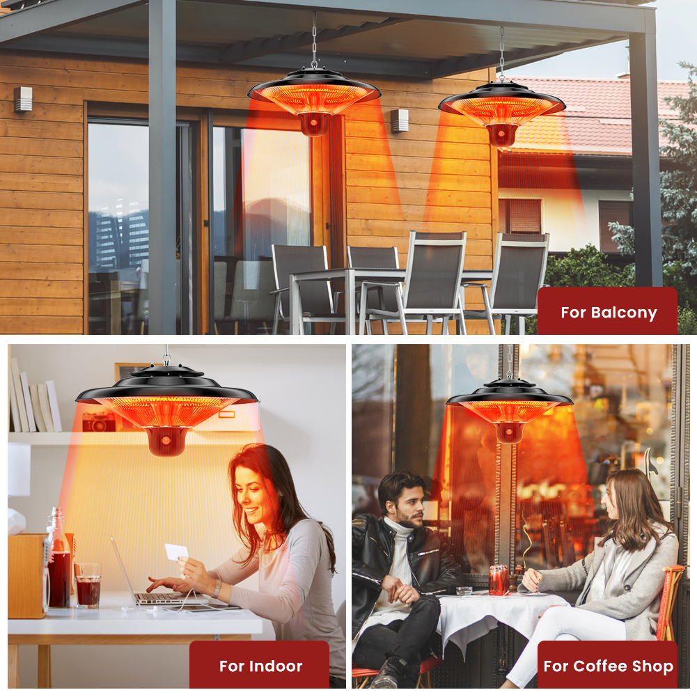 Ceiling Electric Patio Heater Outdoor Sun Heater Heater · image 3