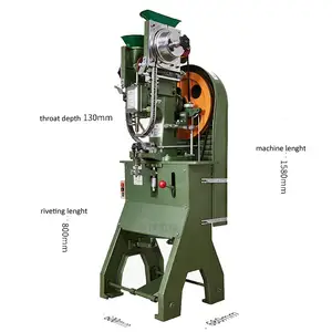 Automatic eyelets rivets riveting machine use for grommet eyelet tarpaulin Shoes Making Leather Folder Eyelet