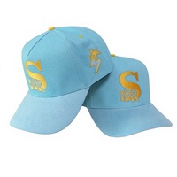 Casquette de baseball unisexe sur mesure en gros, OEM, 5 panneaux, 100 % coton, avec design à nœuds et logo brodé en 3D