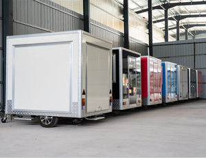 China Supply Fast Food Trailer Fully Equipment for Sale CE Certificate Street Bbq Food Truck with Full Kitchen Equipment - Product Image 5