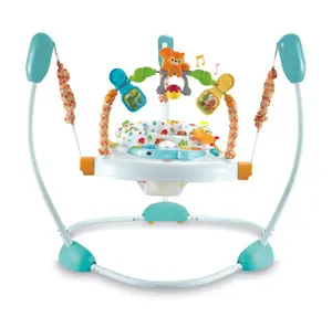 Cadeira de caminhada para bebê, cadeira educativa multifuncional para caminhada, treinamento, salto, assento com brinquedos