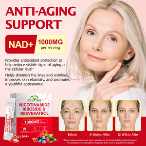 SOLOTREE Nad Resveratrol Stick Anti-âge Nad Nicotinamide et Resvératrol Boosts NAD + Lequid Strick - Product Image 4