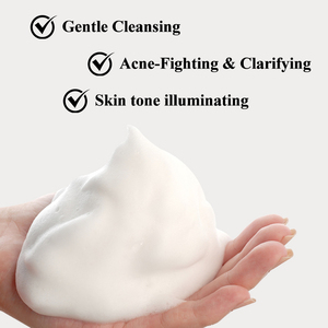 C vitamini parlatma sıkılaştırıcı köpük yüz yıkama derin temizlik cilt yüz C vitamini yüz yıkama - Product Image 3