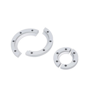 Collier de serrage pour tube sous vide KF en acier inoxydable 25/32 po avec vis intégrée pour colliers de serrage de tuyaux - Product Image 2