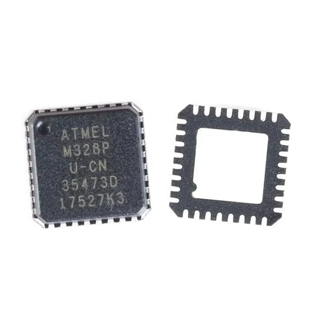 Distribuidores electrónica microcontrolador MCU chip MEGA328P 100% de circuito integrado original de 1, 2, 1,