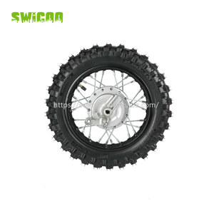 Moto de haute qualité 2.50-<span class=keywords><strong>10</strong></span> pneu de <span class=keywords><strong>roue</strong></span> de jante <span class=keywords><strong>arrière</strong></span> roues de <span class=keywords><strong>10</strong></span> pouces pour 50cc 70cc 110cc SSR Coolster <span class=keywords><strong>Dirt</strong></span> Pit Bike - Product Image 6