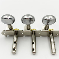 Fabricant professionnel de chevilles de réglage pour mandoline à 8 cordes, en acier, à tête ronde, à double trou, pour 4 unités