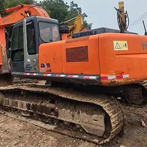 Excavatrice sur chenilles Hitachi ZX260 d'occasion, godet de 1,2 m, poids opérationnel de 26 tonnes, puissance de 1200 kW, moteur PLC pour la construction et l'exploitation minière - Product Image 1