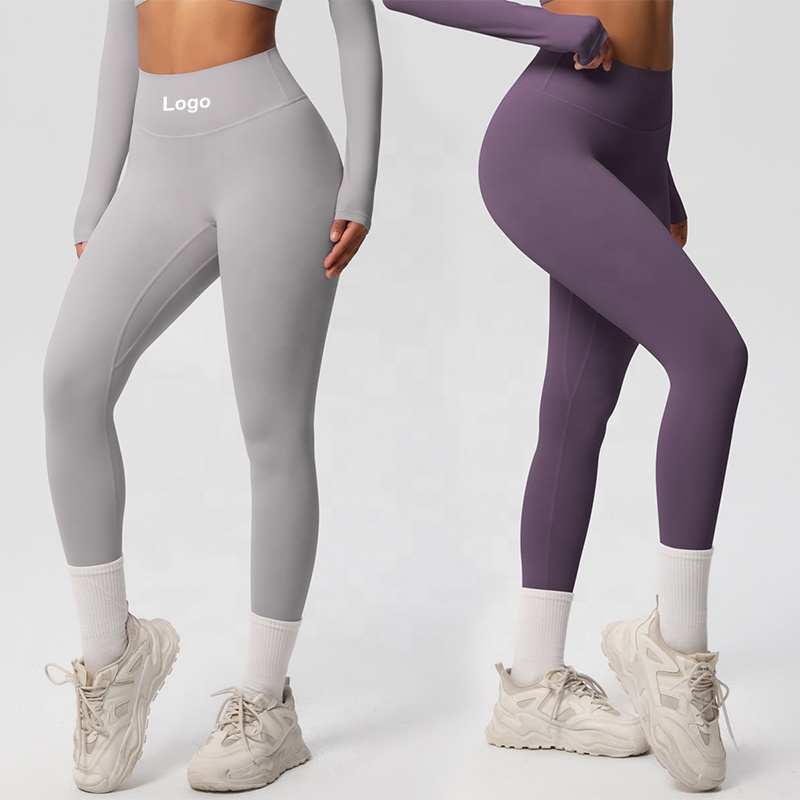 YIYI High Waisted Leggings for Women Full Length Nylon Spandex Buttery Soft Tummy Control Butt Lift Workout Athletic Yoga Pants