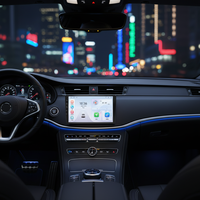 Pantalla IPS de 9 Pulgadas, 4 Núcleos, 1 DIN Integrado, Pantalla Dividida, GPS Integrado, TV Estéreo, Cámara de Reversa, USB, Android Auto
