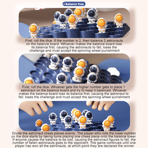 Kunden spezifischer Frosch Balance Tree Kinder Puzzle Brettspiel Space Balance Tree Stacking Spielen Sie Double Interactive Educational Toys - Product Image 4