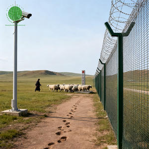 جنوب أفريقيا عرض واضح-سياج أمني مضاد للتسلق سياج 6 أقدام مسحوق المغلفة مزرعة المنزل تجميعها بسهولة - Product Image 5