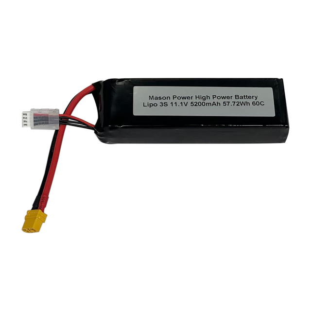 High Power 60C 11.1V 3S 5200mAh 5000mAh 5500mAh Lipo Drone Battery Pack for Airplane UAV FPV Aerial Drones
