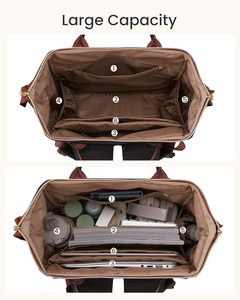 Sac à dos pour ordinateur portable grande capacité avec porte-gobelet, sacoche pour ordinateur portable 16 pouces, sac de voyage étanche, sac à dos professionnel pour le travail, sac pour enseignant - Product Image 2