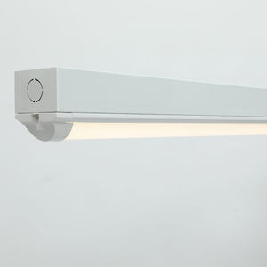 Integrated <b>LED</b> Batten Fixtures AC 110V 10% 2FT-6FT Aluminum <b>Tube</b> Lights IP54 Rated 5-Year Warranty Modern Industrial for Shop - Product Image 1
