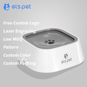 LOGO dibuat sesuai pesanan mangkuk mobil antitumpah mangkuk air Anti percikan untuk hewan peliharaan tahan ujung perjalanan - Product Image 1
