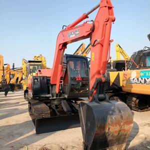 HITACHI 75รถตักตีนตะขาบ7.5ton ผลิตในประเทศญี่ปุ่นอุปกรณ์ก่อสร้างตีนตะขาบแบบเคลื่อนที่ได้ ZX75 120 170 240 270 - Product Image 3