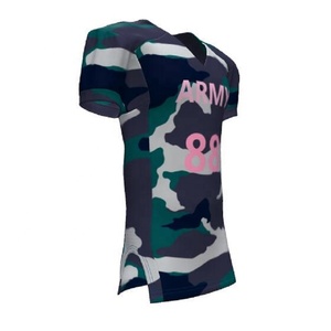 Tonton de Polyester de vêtements de Sport De Sublimation Personnalisé Camo Maillot De Football Américain - Product Image 2
