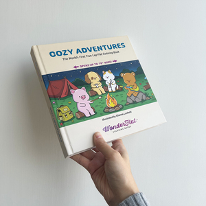 Libro da Colorare con Disegni di Amici Cartoni Animati, Semplice ed Educativo <span class=keywords><strong>per</strong></span> Bambini di 4 Anni e Adulti, Nuovo Prodotto in Carta - Product Image 2