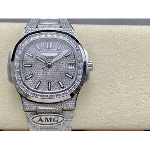 Reloj de Pulsera de Cuarzo de Lujo para Hombre, Resistente al Agua, Diseño Cuadrado con Diamantes, Correa de Acero Inoxidable de 22 mm, Diseño Ejecutivo - Product Image 6