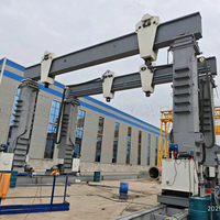 Contrôle sans fil à faible maintenance pour la manutention d'équipements de centrales thermiques Portique hydraulique modulaire/élévateur de portail/grue