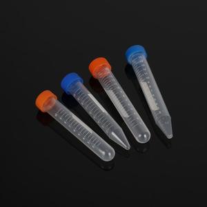 Produto Premium Descartável Sem Vazamento Tubo Centrífugo PP Cônico Laboratório Teste Plástico Tubo Centrífuga com Escala Snap Lid - Product Image 1