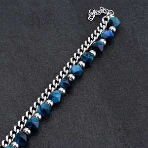 Bracelet Perlé Fait Main au Design de Niche 2026, en Acier Titane, Luxe Léger, Unisexe, Bijoux de Mode, Vente en Gros - Product Image 4