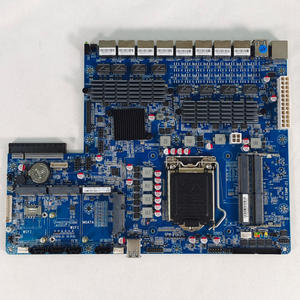 <span class=keywords><strong>Wifi</strong></span> OEM ODM personalizado al por mayor C236 Intel 6/7/8/9th Gen Intel Celeron Pentium Core I3/i5/i7 placa base 8 * i20 Puerto Lan enrutador VPN - Product Image 2