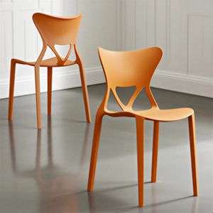 Silla de Comedor Moderna Apilable de Plástico PP con Respaldo Hueco – Silla Ergonómica para Restaurante y Cafetería al por Mayor - Product Image 6