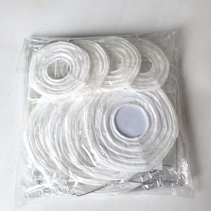 12 cái Kích thước nhỏ (4 "/6"/8 "/10") Vòng Trắng Giấy đèn lồng thiết lập, tiệc cưới Lễ Hội trang trí chụp đèn & DIY bức tranh đạo cụ - Product Image 3