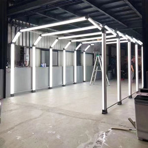 أضواء <span class=keywords><strong>LED</strong></span> لتفصيل السيارات - إضاءة عالية السطوع بقوة 1800 واط للعناية بالسيارات داخل النفق أو ورشة العمل أو المرآب - Product Image 1