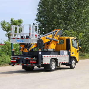 Dongfeng New Custom 10-45m Aerial Work Telescopic <strong>Boom</strong> 4x2 Small Bucket Platform Truck - Product Image 5