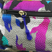 Tirette de fermeture éclair de luxe en PVC pour sacs avec logo personnalisé, curseur en plastique écologique