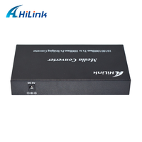 Gigabit Ethernet Fiber Optical Media Converter 4x10/100/1000Base-T & 2 X 1000Base-Fx GE SFP HL MC24G-SFP