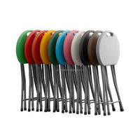 Chaises pliantes en plastique - Design minimaliste moderne, portables et légères pour la chambre, le salon et l'utilisation en extérieur