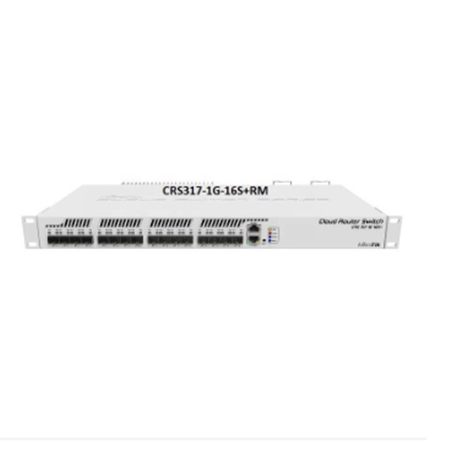 CRS317-1G-16S+RM 16 SFP+ Ports Rack-mountable Manageable Switch CRS317-1G-16S+RM
