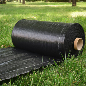 Toile <span class=keywords><strong>géotextile</strong></span> tissée en PP <span class=keywords><strong>anti</strong></span>-mauvaises herbes, barrière de contrôle des adventices, tissu paysager écologique, couverture de sol <span class=keywords><strong>anti</strong></span>-UV pour <span class=keywords><strong>jardin</strong></span> - Product Image 2