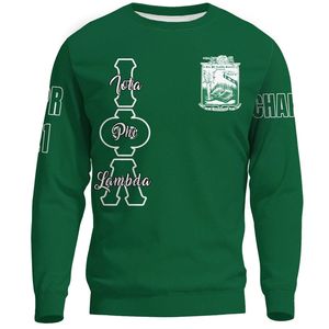 定制Iota Phi <span class=keywords><strong>Lambda</strong></span>设计男士运动衫秋冬休闲套头衫圆领印花按需套头衫批发上衣 - Product Image 1